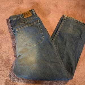 Polo by Ralph Lauren Classic Blue Straight Leg Pants